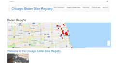 Desktop Screenshot of chicago.stolenbike.org